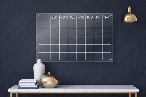 10 Ways to Turn Your Room Into A Functional Man Cave Office - Acrylic Calendar