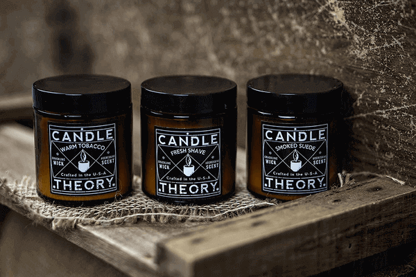 Man Cave Gift Ideas - Candle Theory Man Cave Candles
