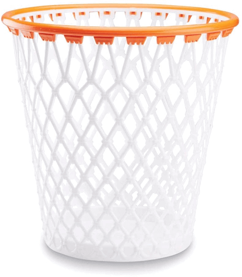 Man Cave Gift Ideas - basketball trash bin