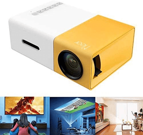 Man Cave Ideas for A Small Room - projector